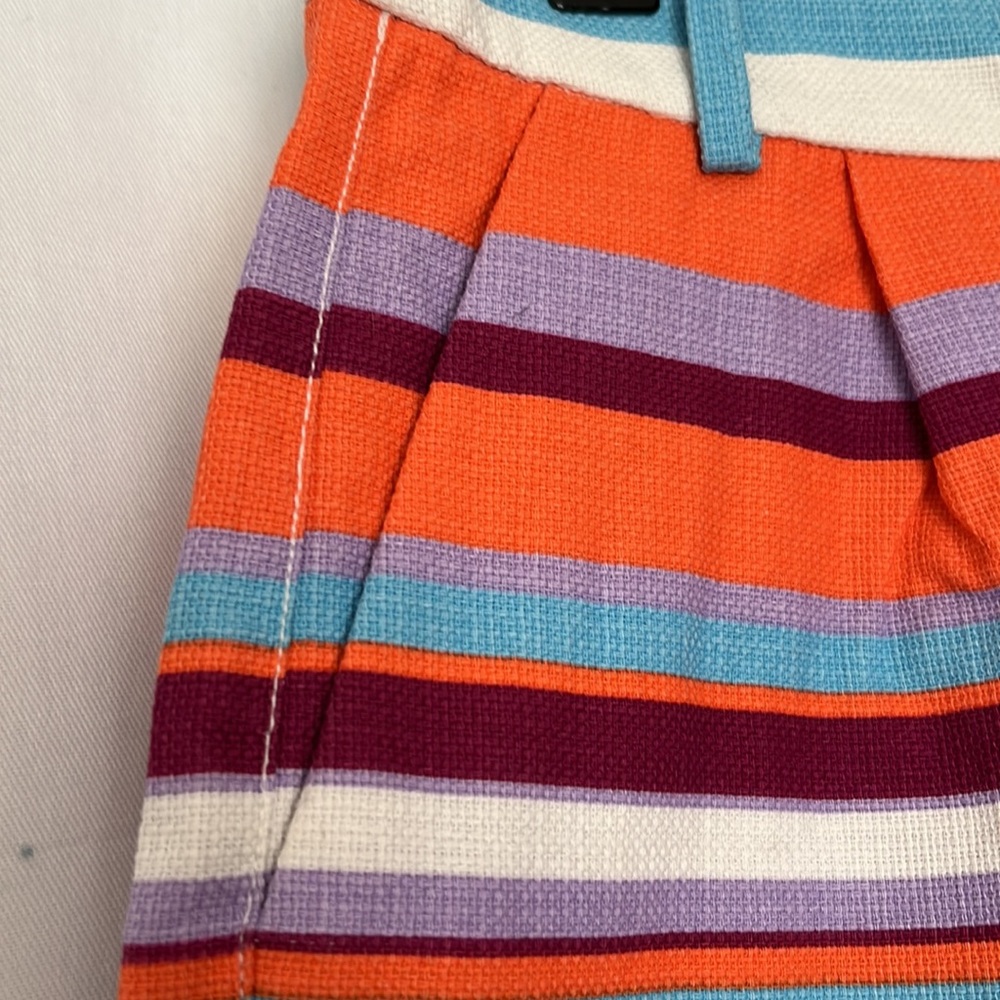 J. Crew Multi Colored Stripped Shorts - image 5
